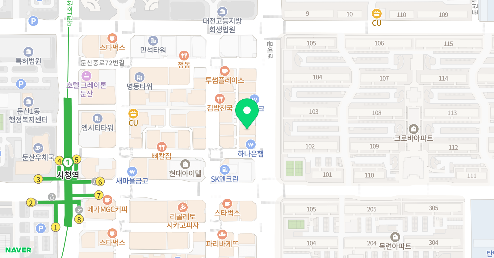 스카이 학원 위치