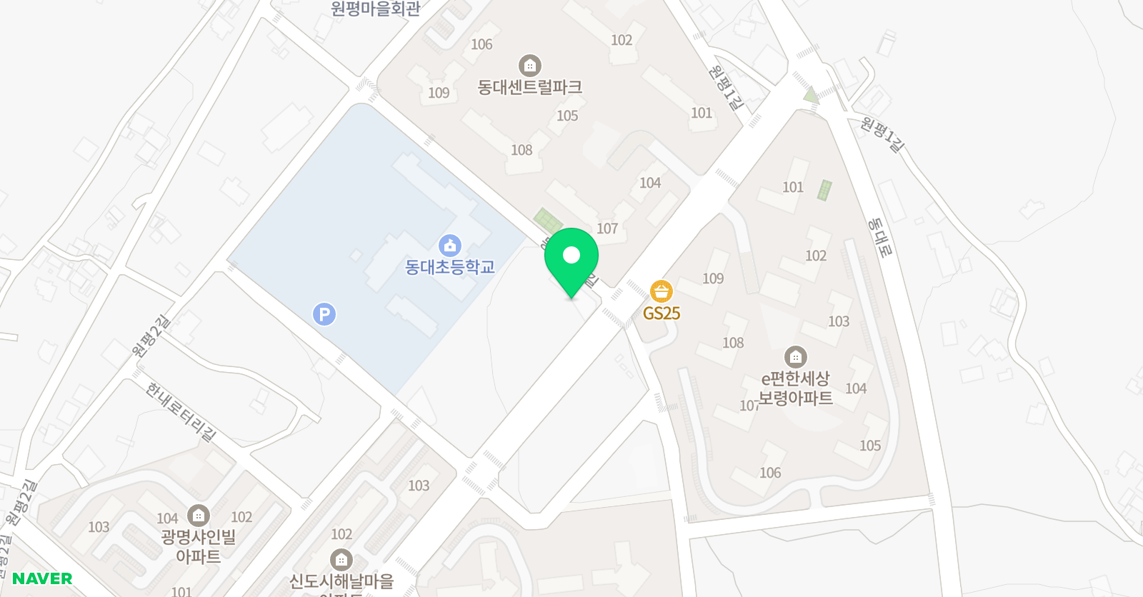 놀작마이아트 이삭 미술학원 위치