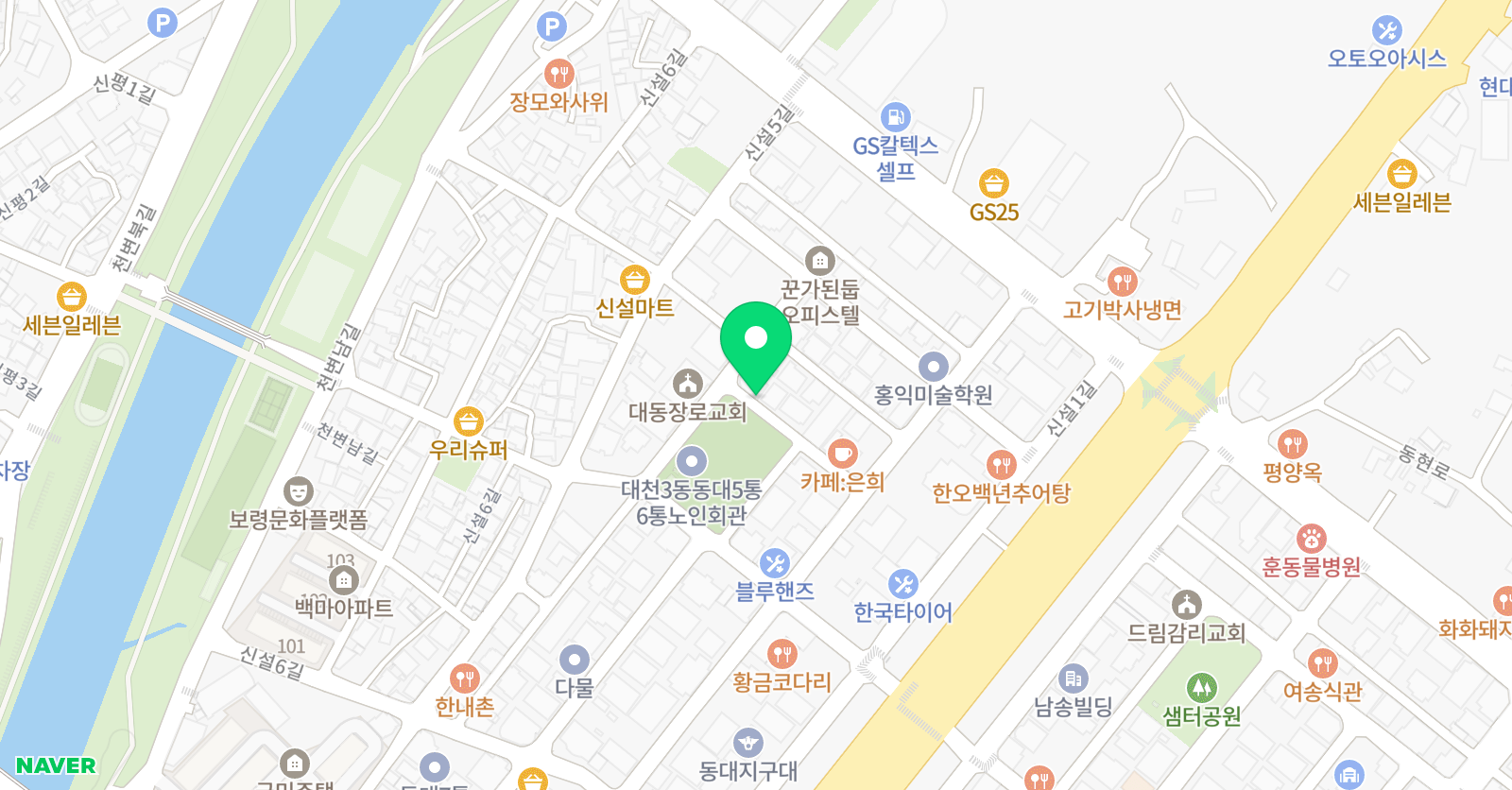 과학나라 실험실 보령지국 위치