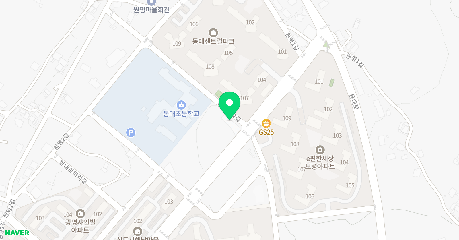 꿈꾸는피아노 위치
