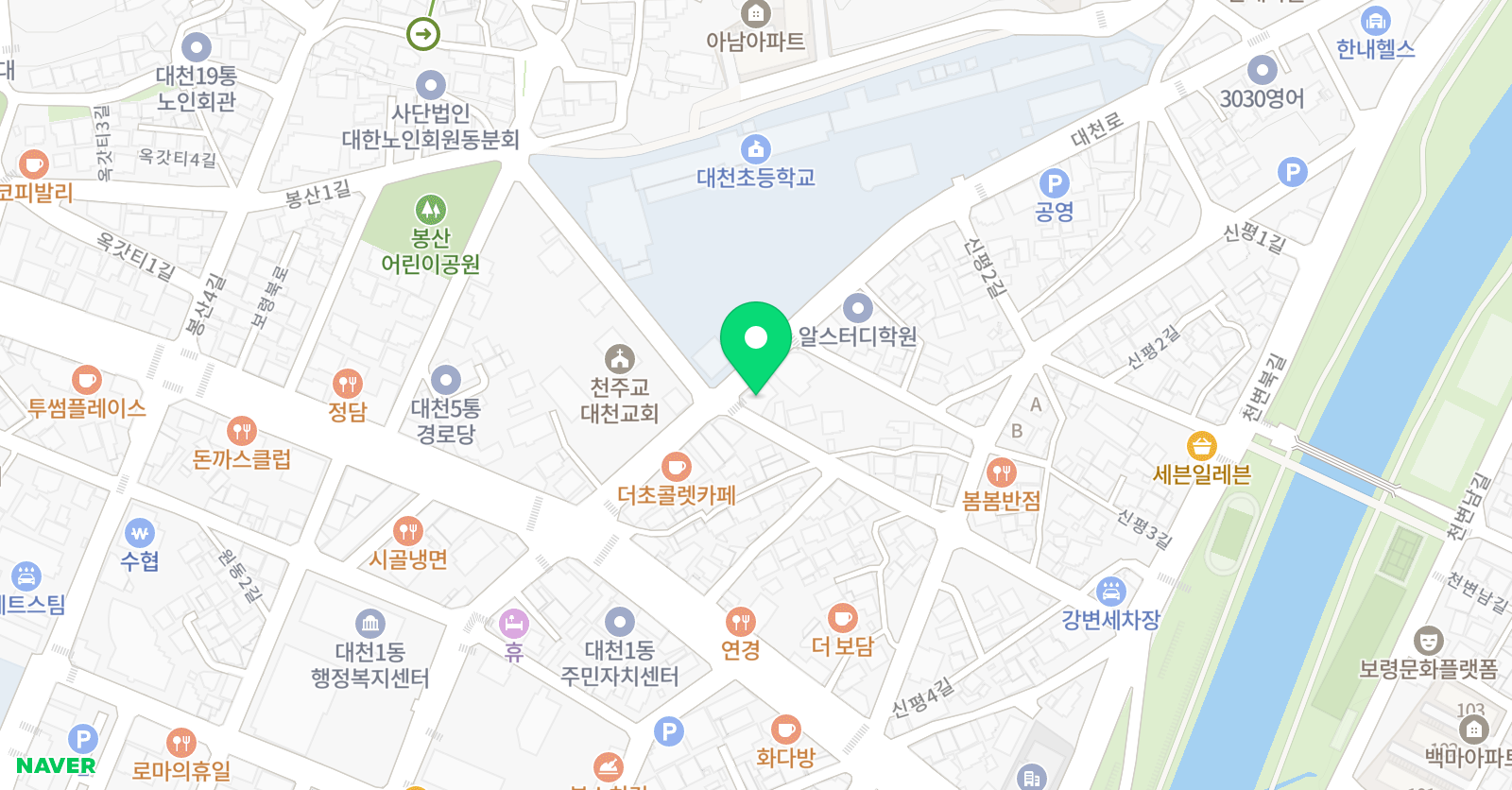 제스 어학원 위치