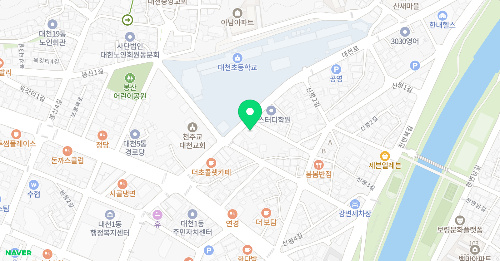 목양 피아노학원 위치