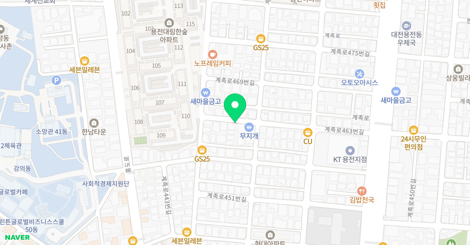 스토리텔링 수학학원 위치