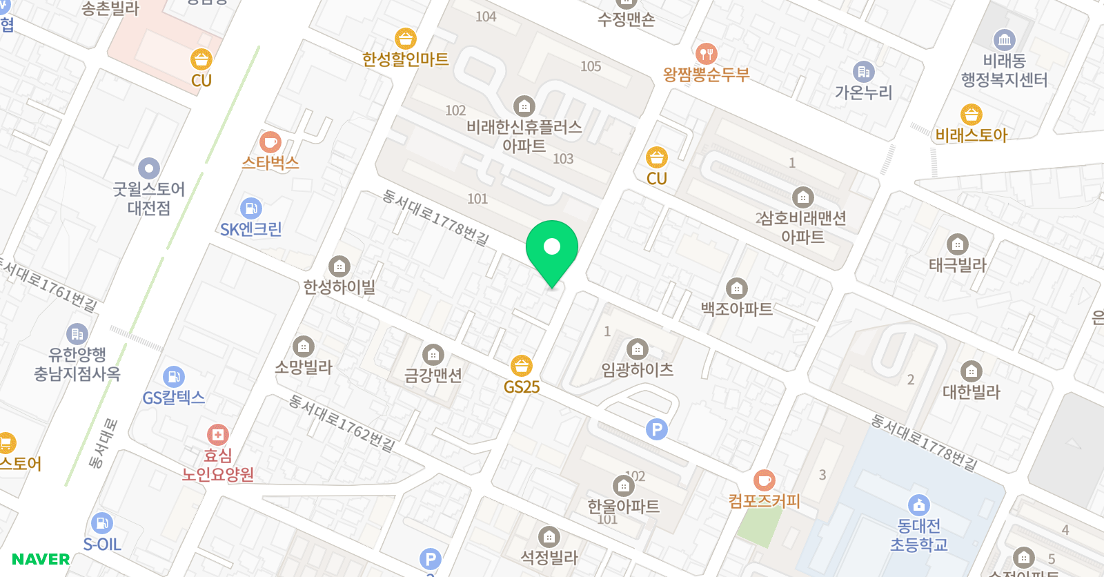 은조 음악학원 위치