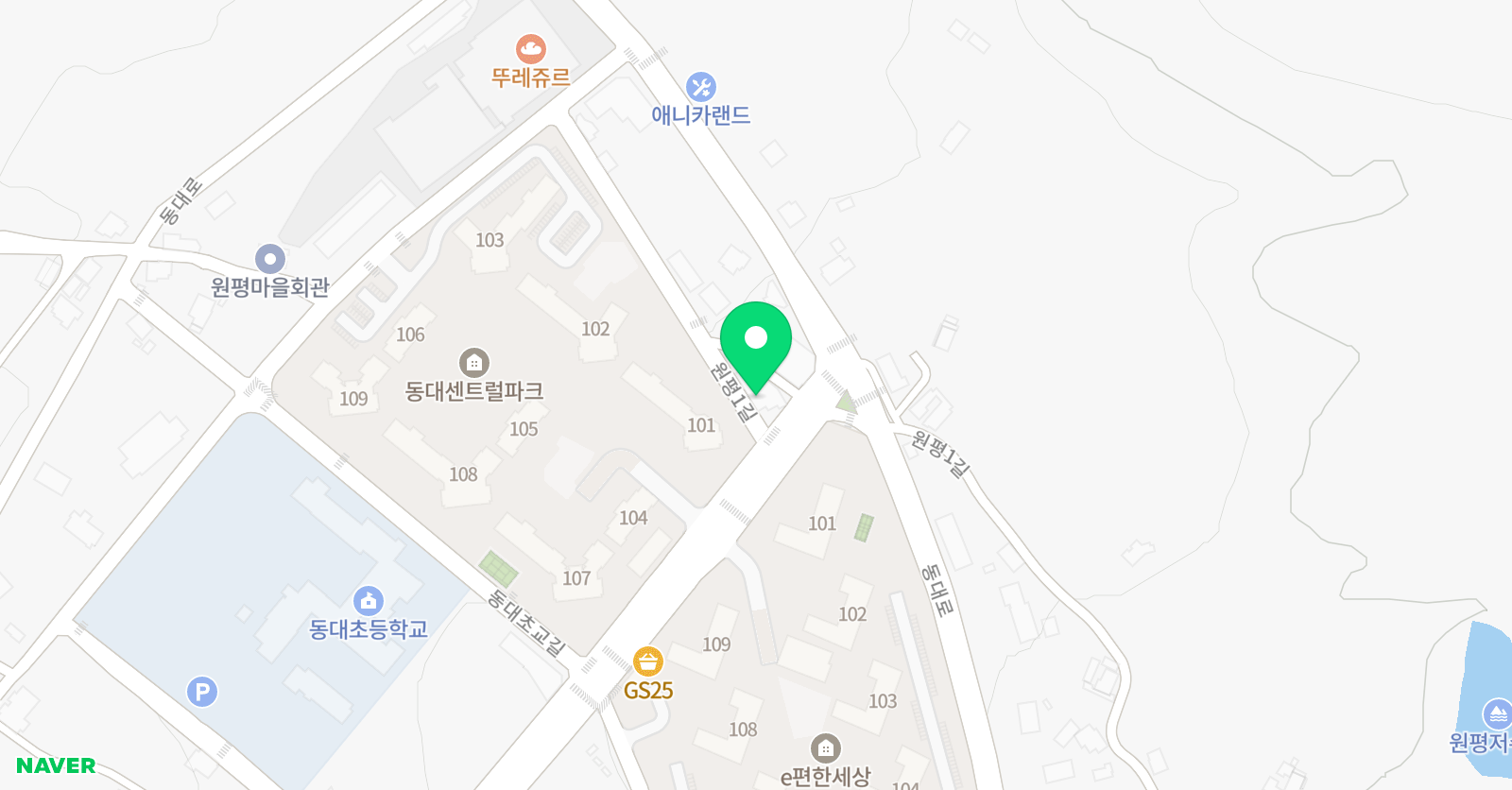 컴벤져스 충남보령점 위치