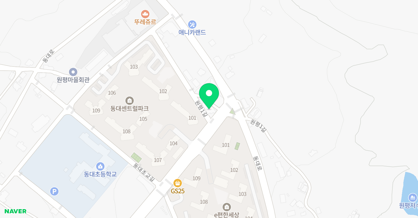 크리스탈 댄스학원 위치