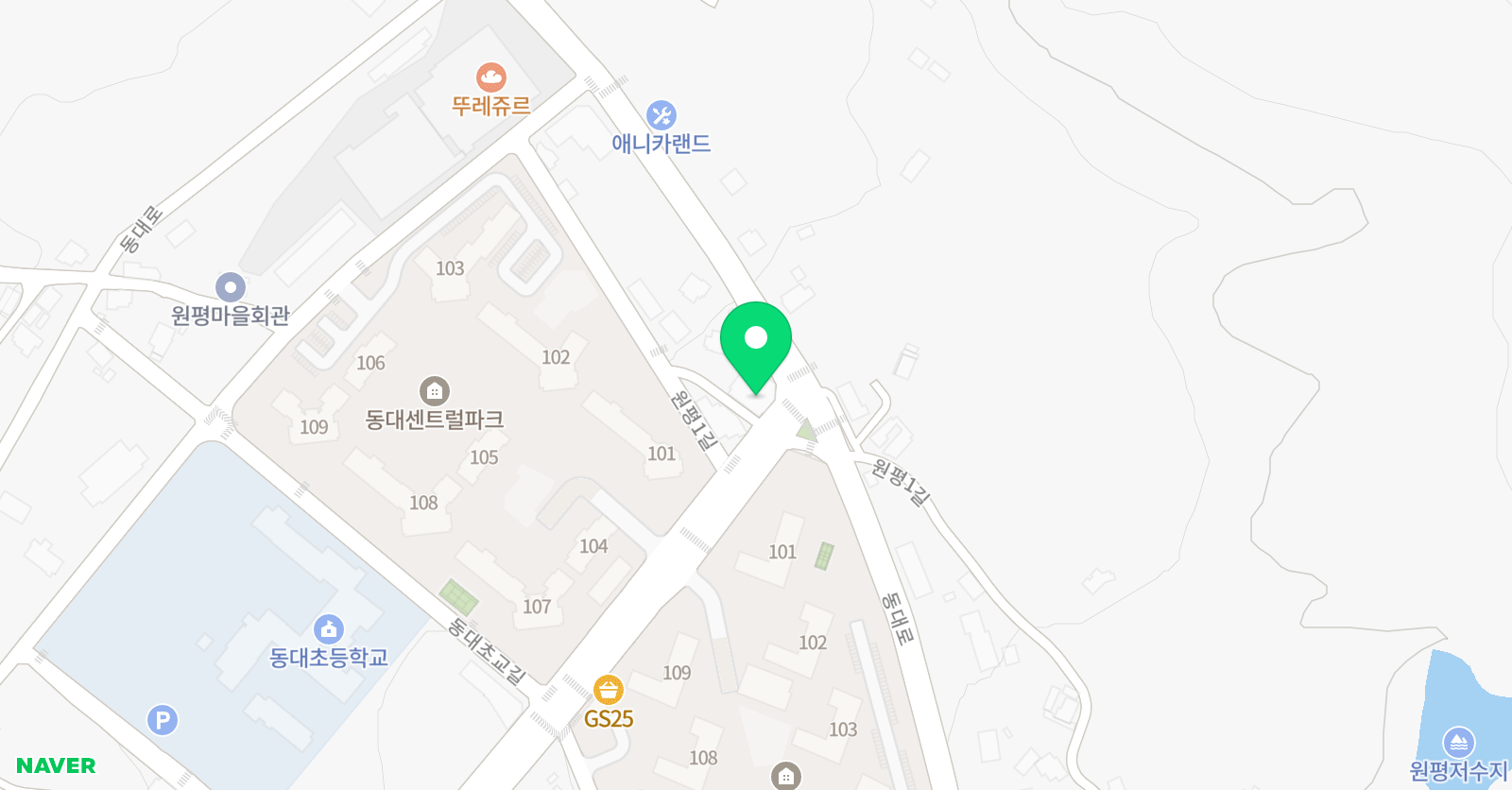 아이잉글리쉬 학원 위치