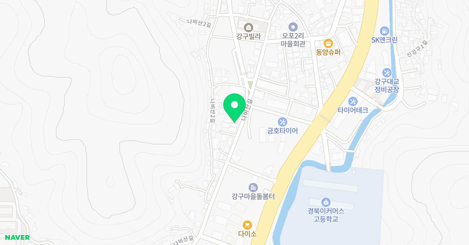 다솔 미술학원 위치
