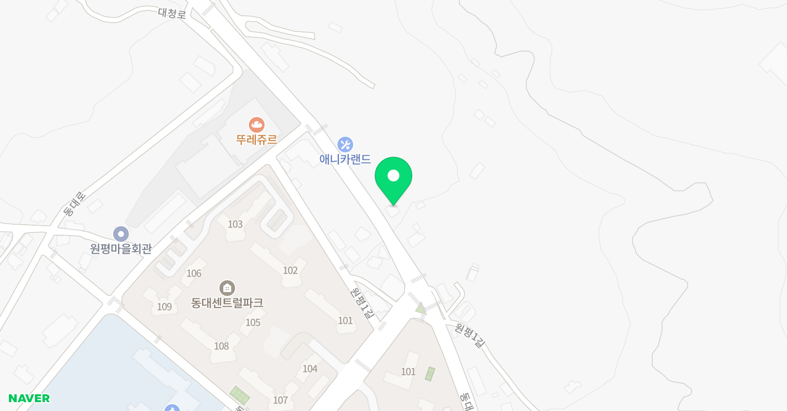 잉글리쉬 아카데미아 위치