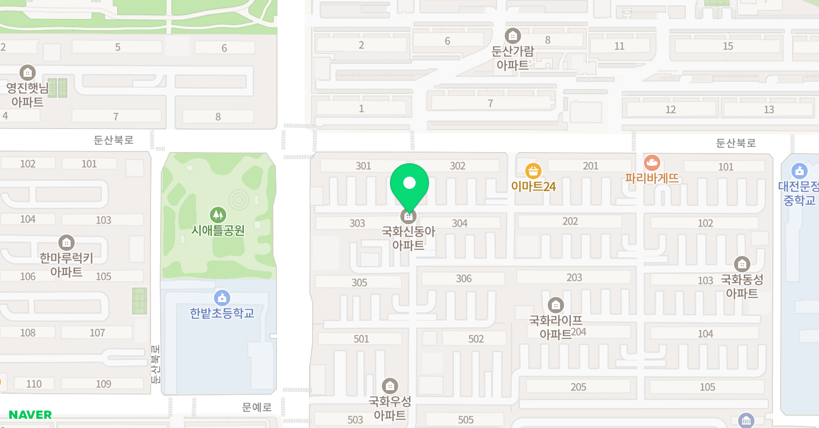 북적북적 잉글리쉬 위치