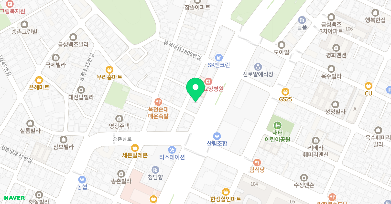 프리마발레아카데미 학원 위치