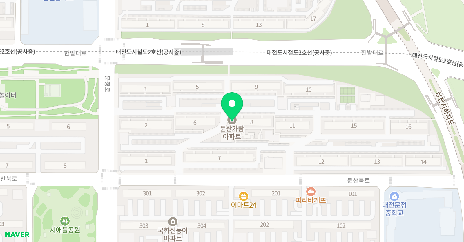 한우리독서토론논술 가람홈클럽 위치