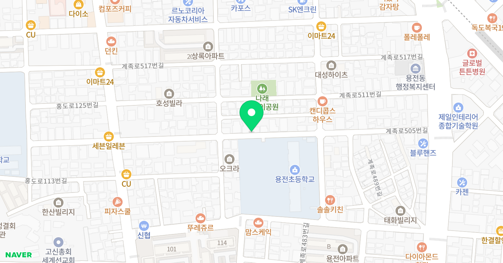 정연 바이올린음악교습소 위치