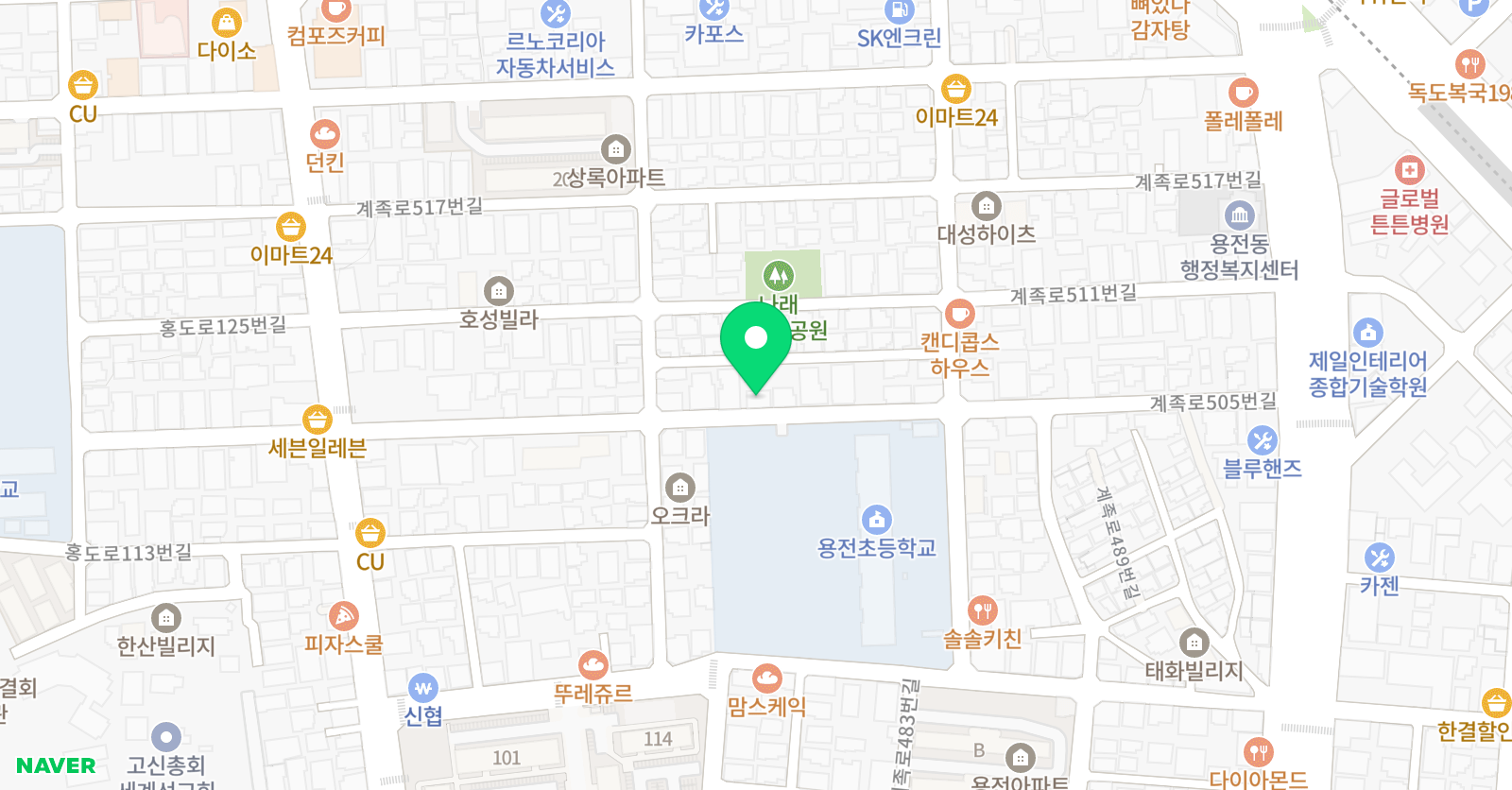 풀리는 수학교습소 위치