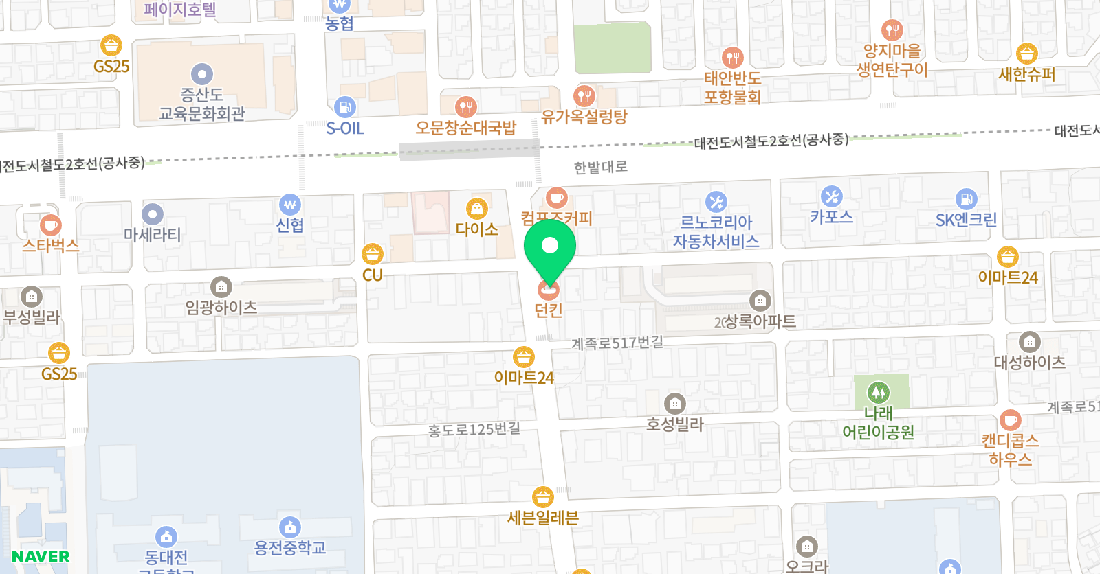더큰 수학학원 위치