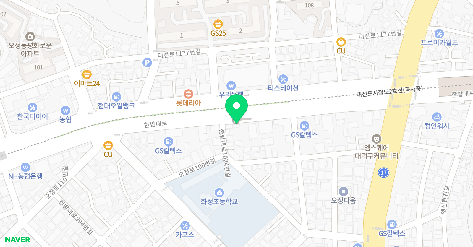 DCT 수학교습소 위치