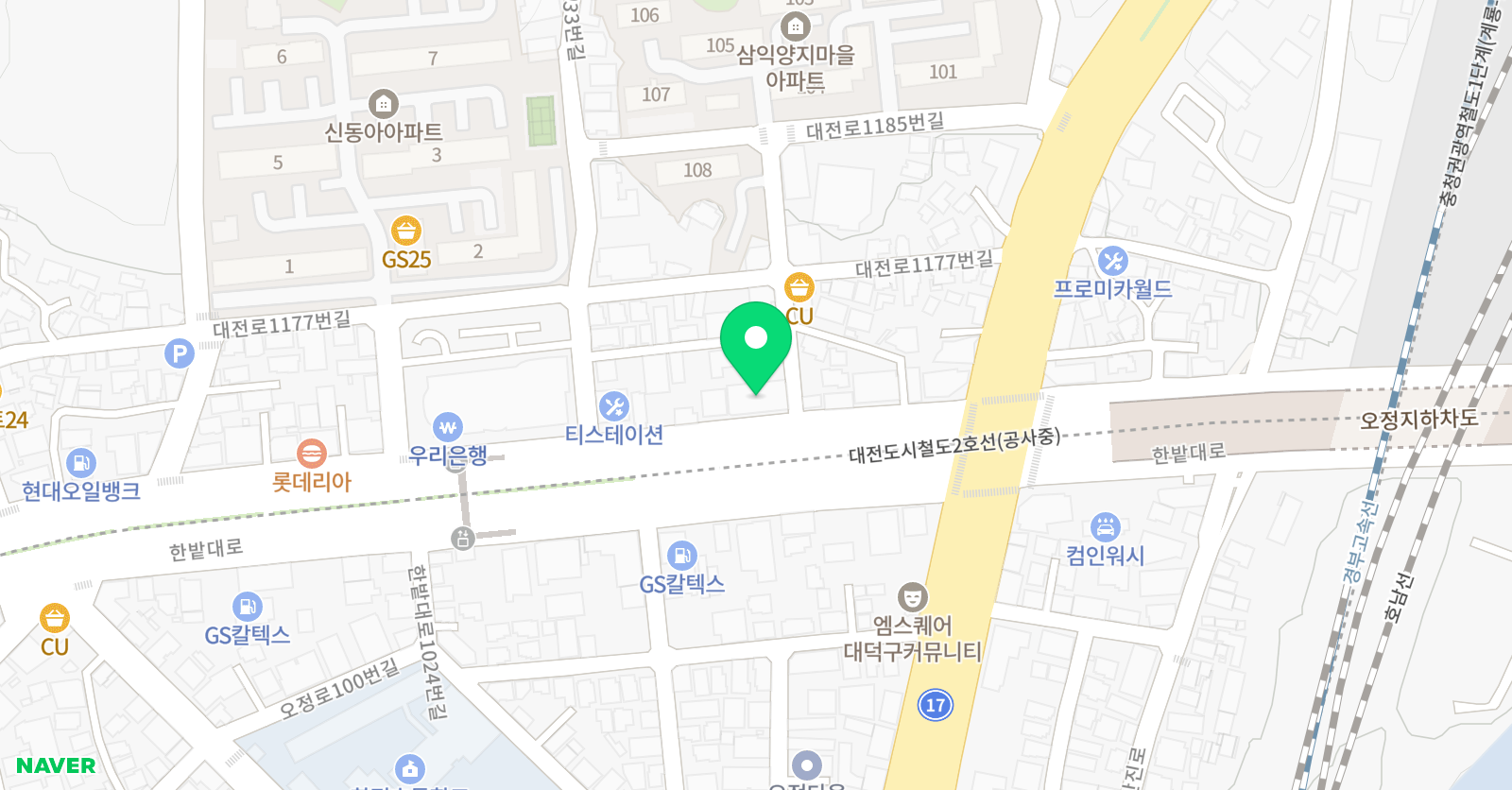 경일 학원 위치