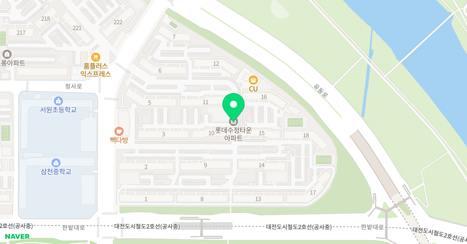 프렌잉글리시 서원점 위치