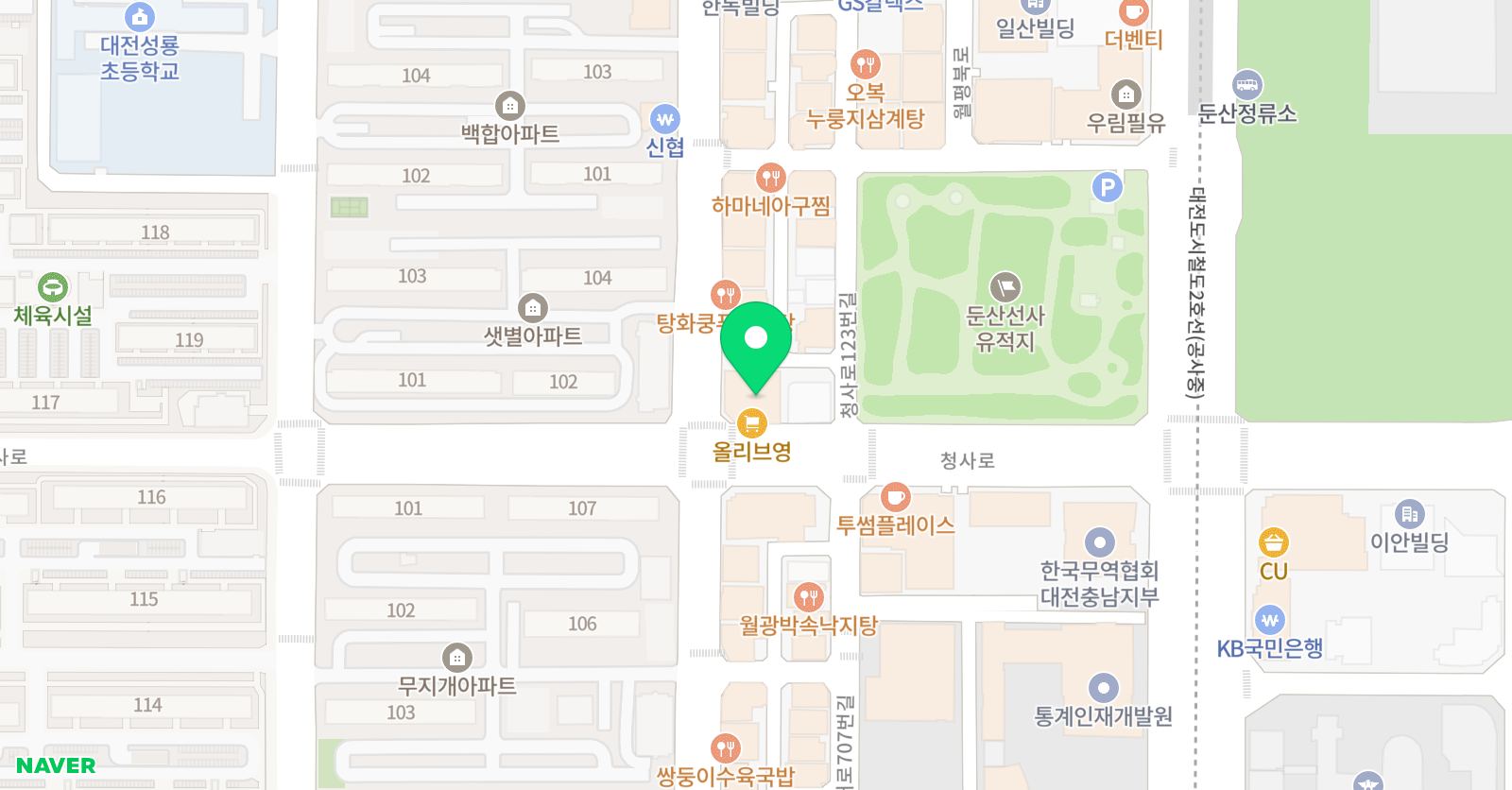 하브루 학원 위치