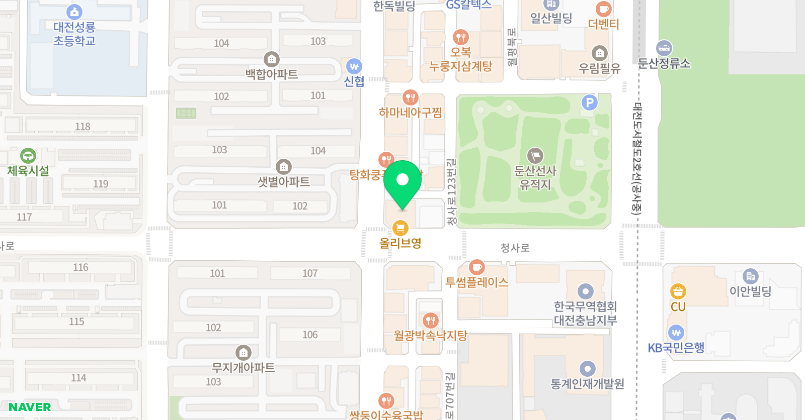 유클리드 수학전문학원 위치