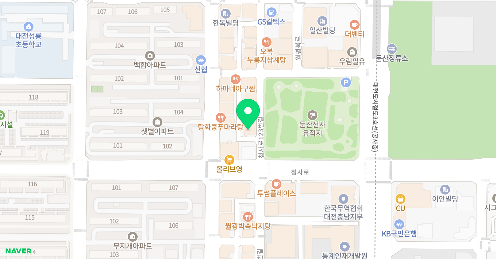 보스학원 위치