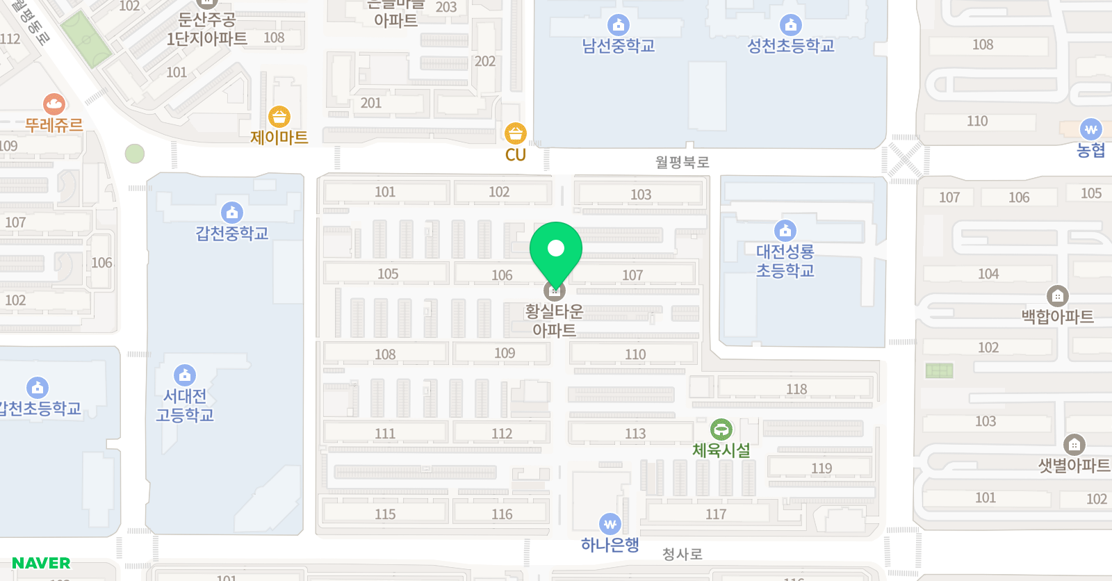 용인대성민 태권도 위치