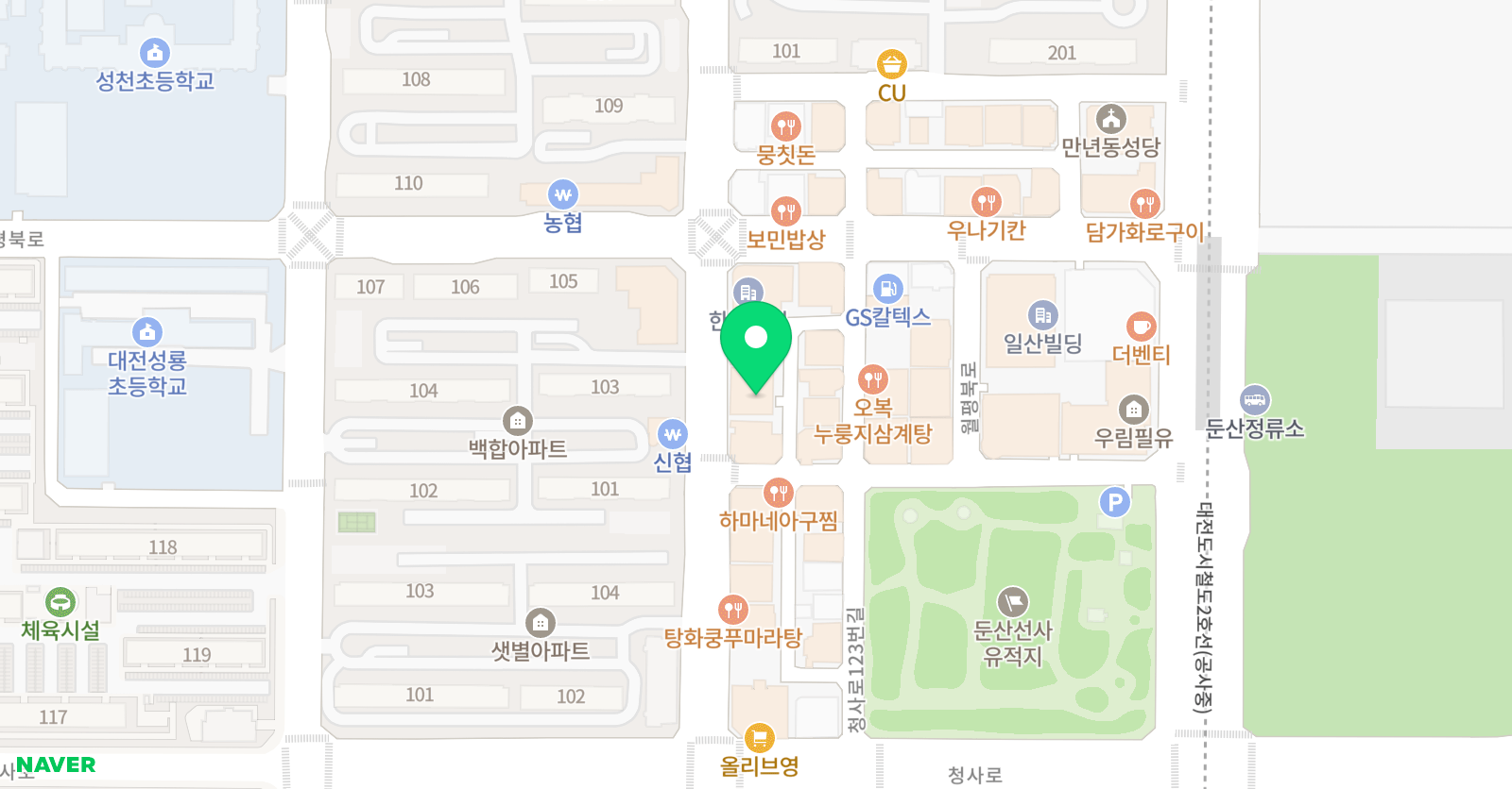 폴잉글리쉬 어학원 위치