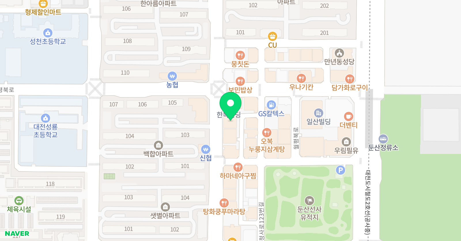 QnA 어학원 위치