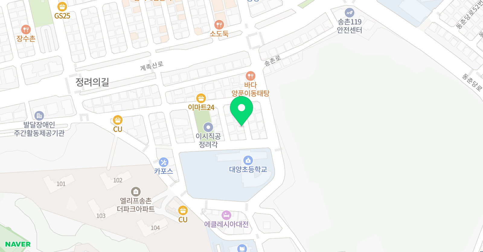제이 음악교습소 위치
