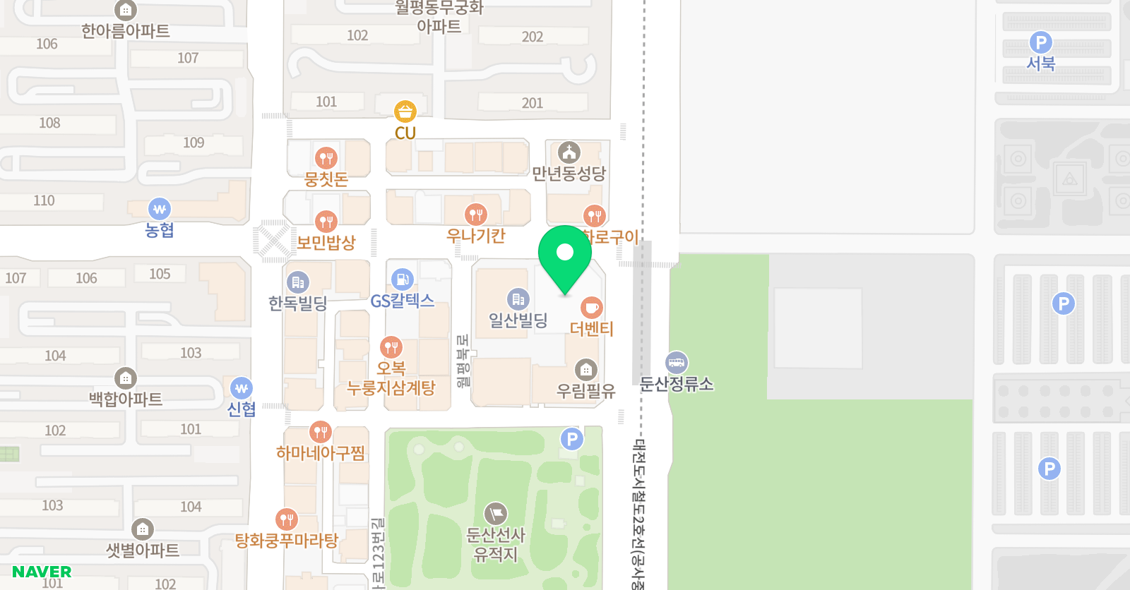 S풋볼아카데미 월평점 S실내락풋살장 위치