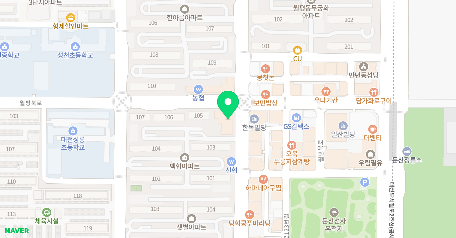 VIP 태권도 위치