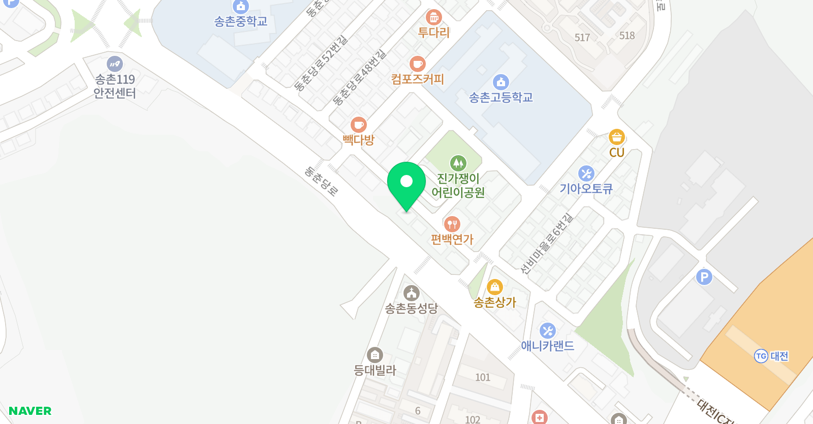 JS서재승스피치 학원 위치