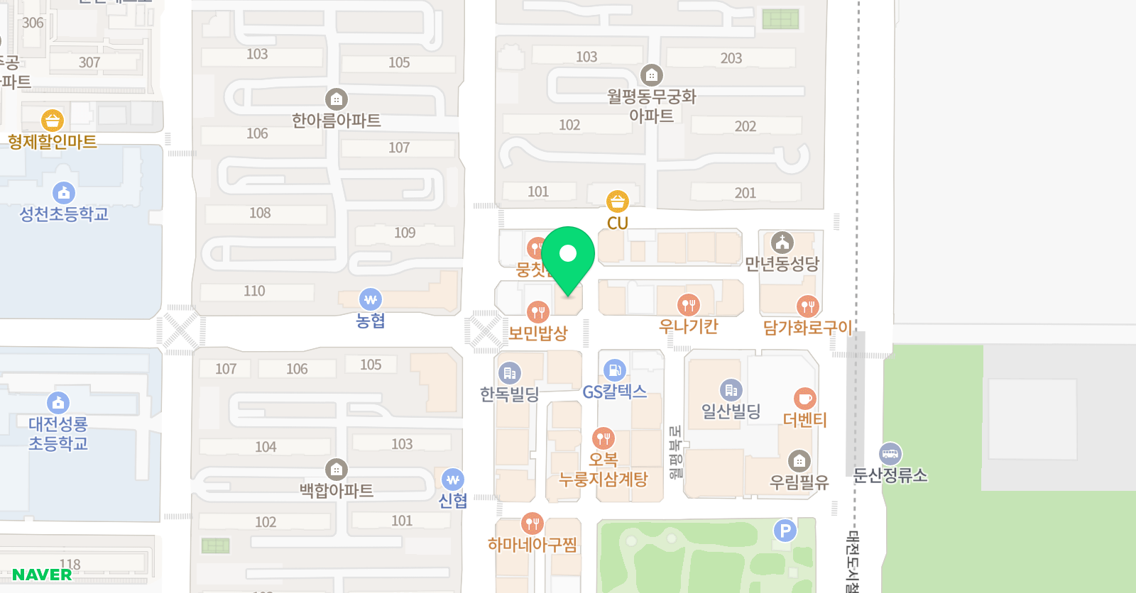 보이스타운 실용음악학원 위치