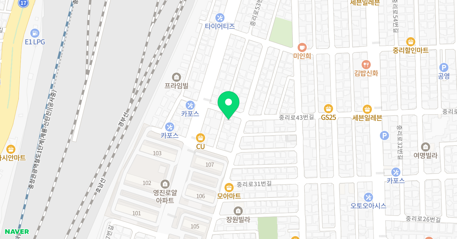 에센셜 공부방 위치