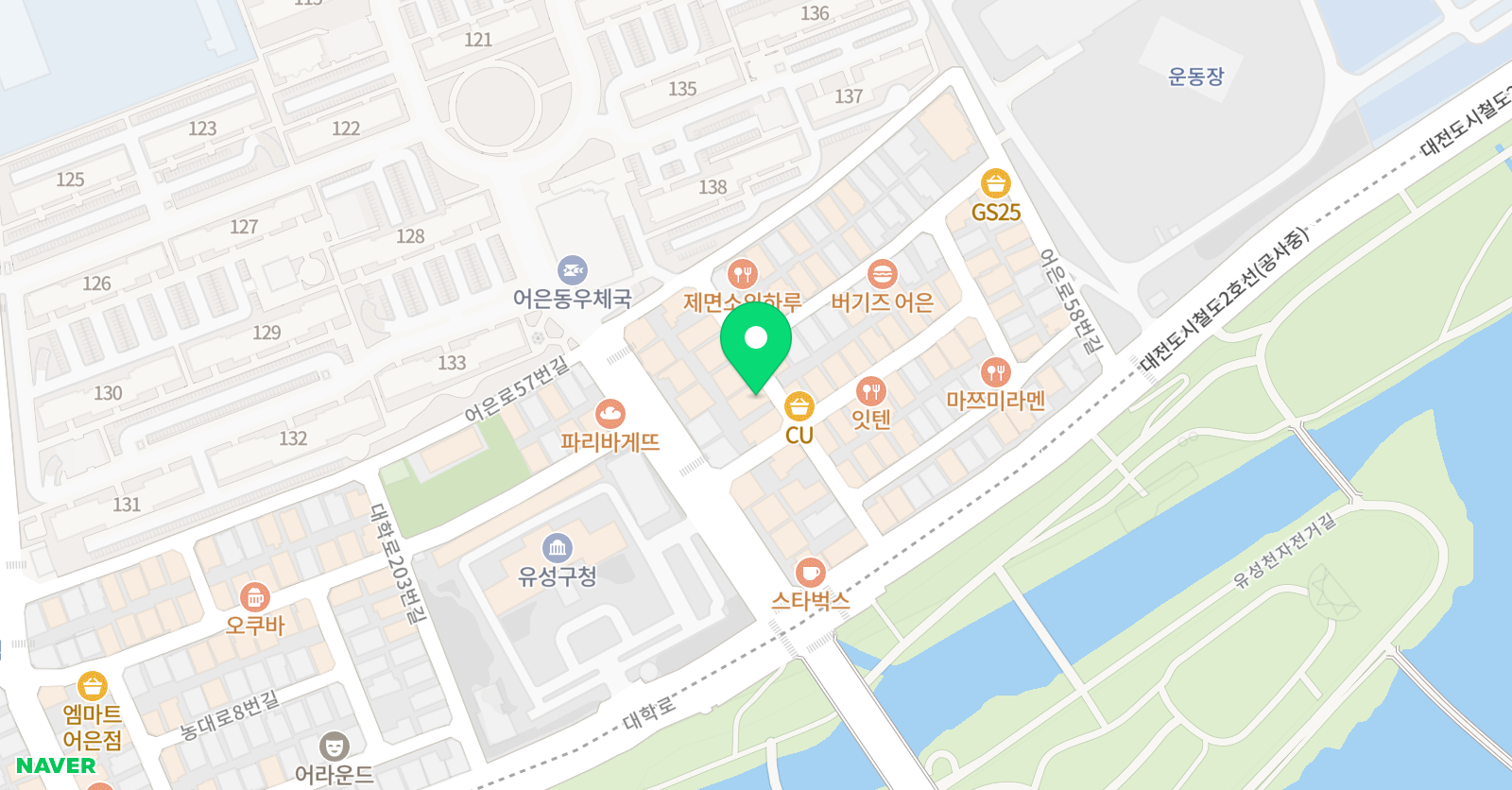 좋은꿈 실용음악학원 위치