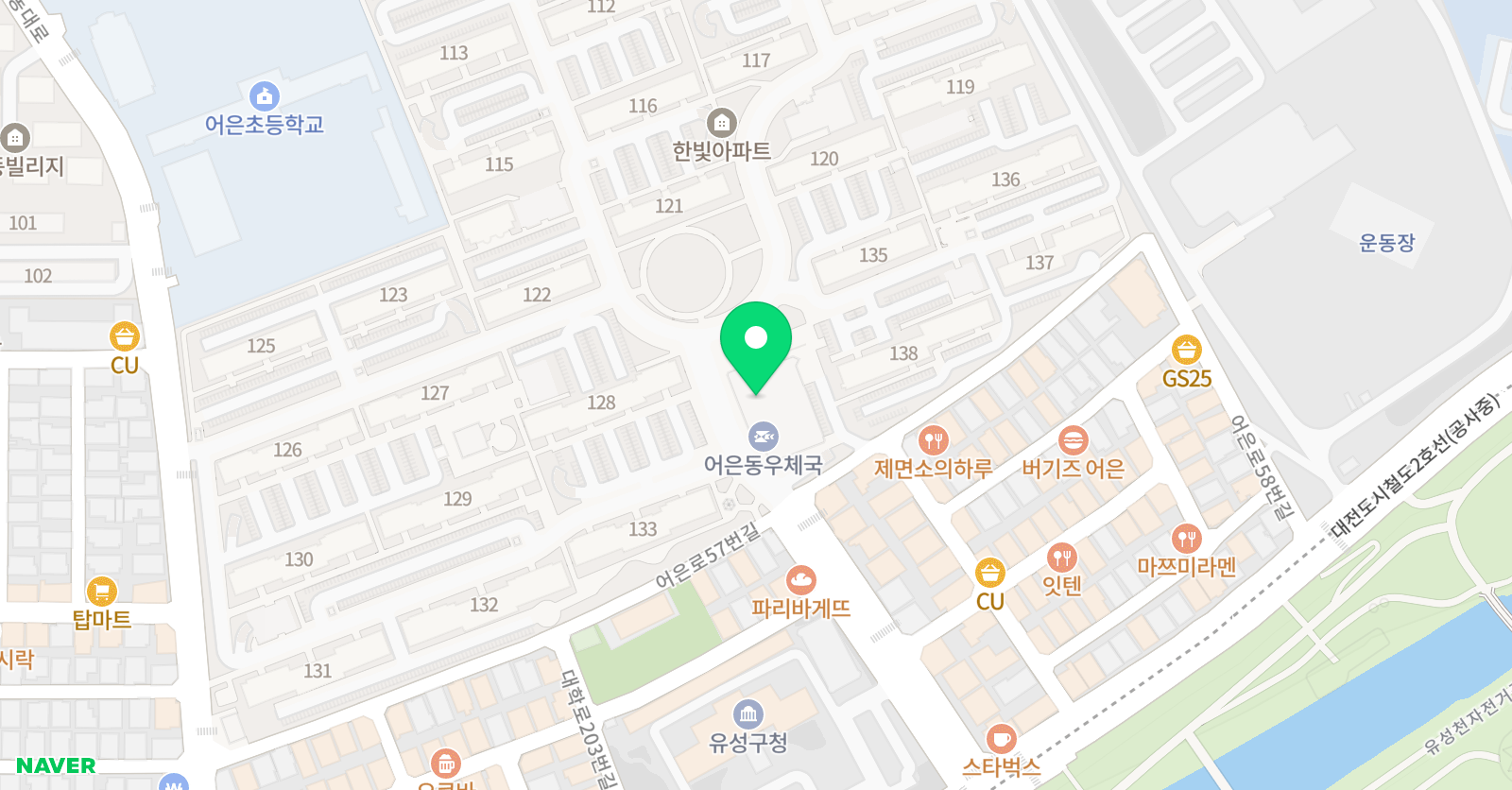 윤선생IGSE아카데미 유성서부학원 위치