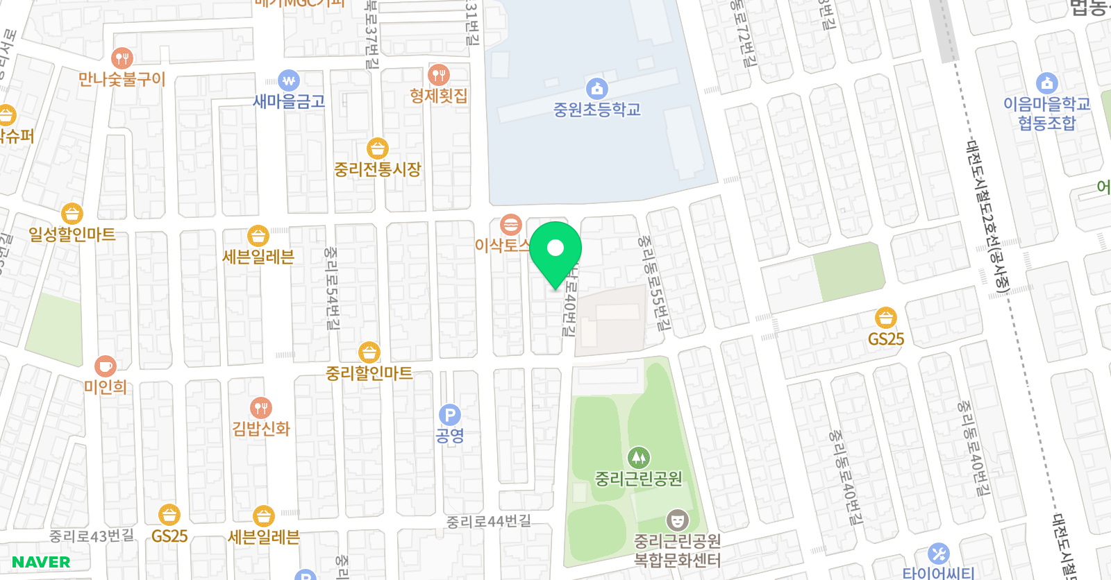 SW송원 학원 위치
