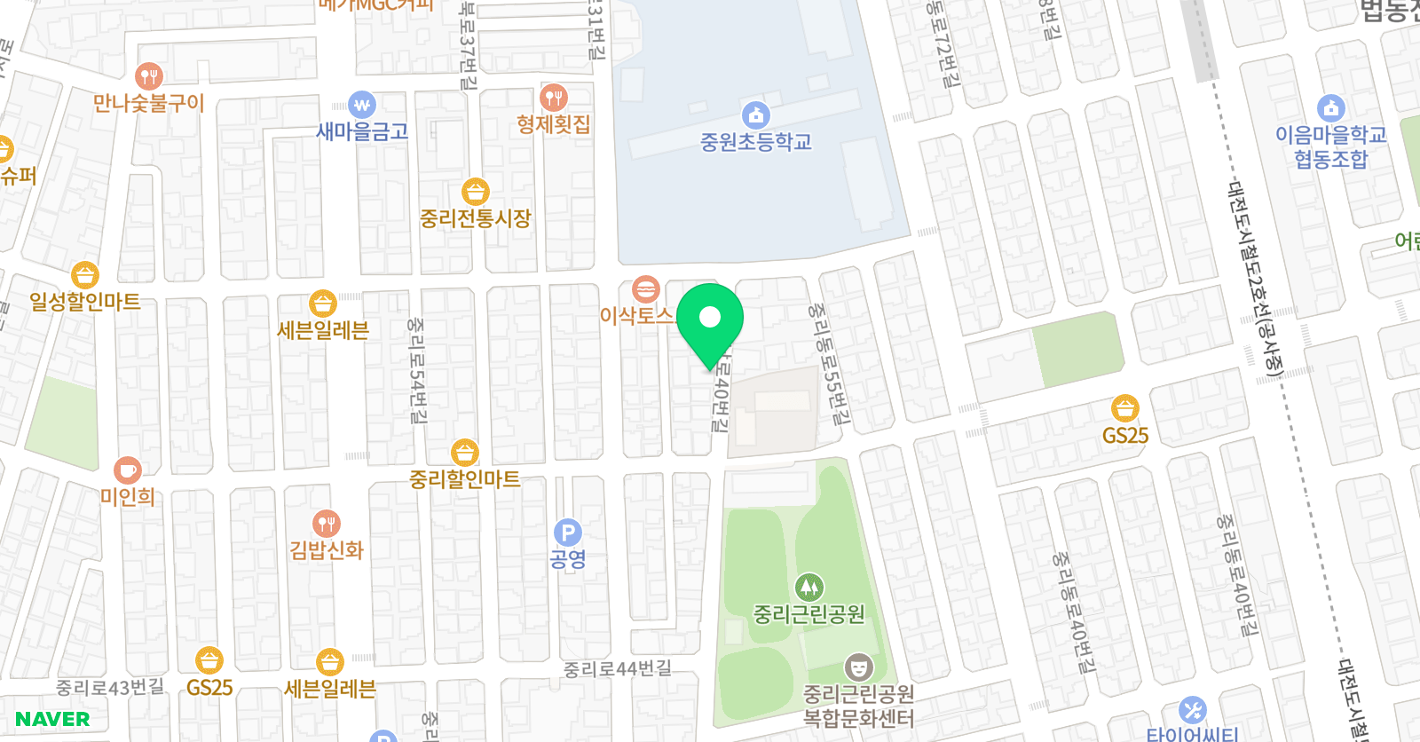 은파 음악학원 위치