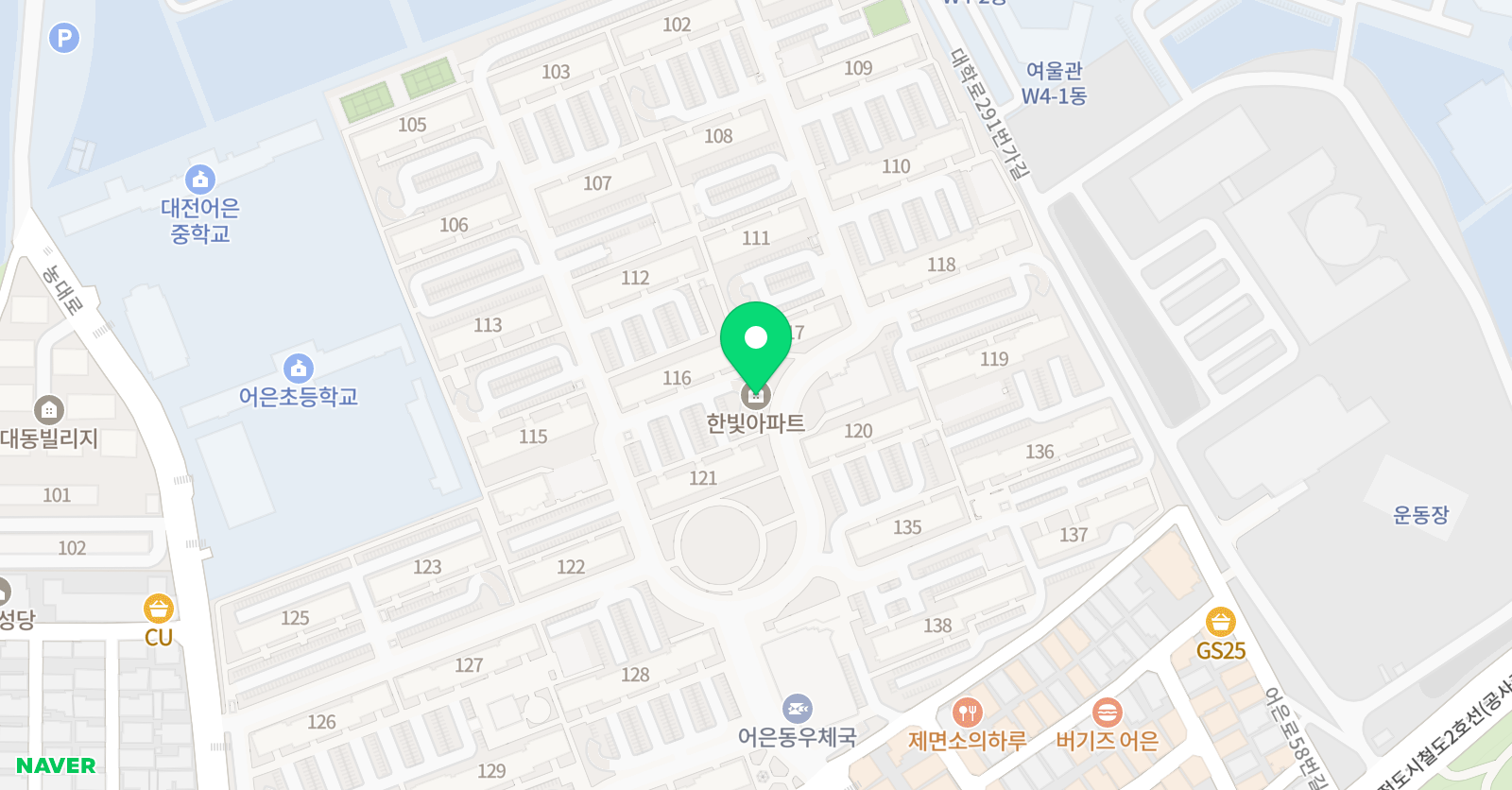 플라톤독서토론논술 어은한빛공부방 위치