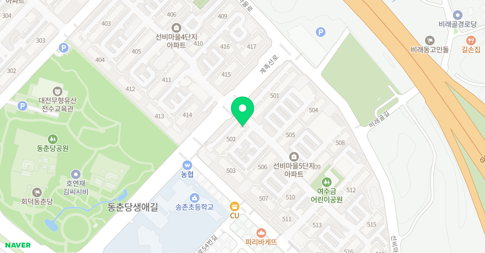 Lina쌤의쎈 영어학원 위치