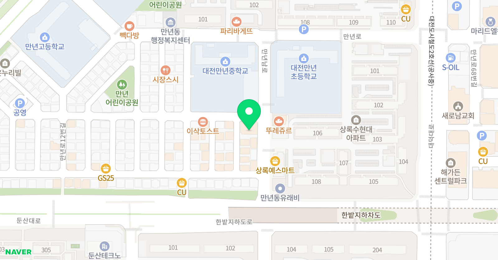 이음스터디 학원 위치