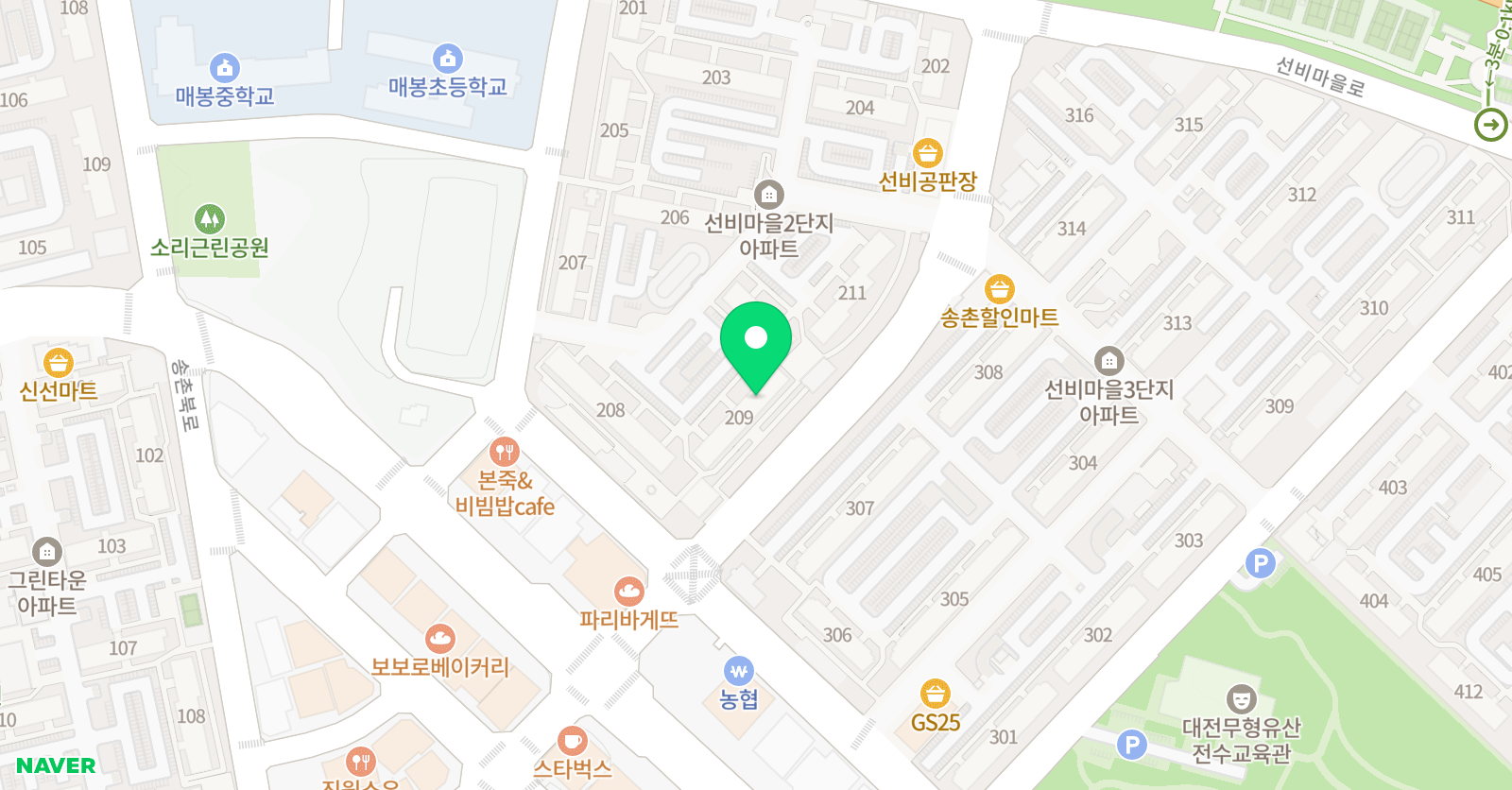 한우리 독서토론논술 송촌홈교실 위치