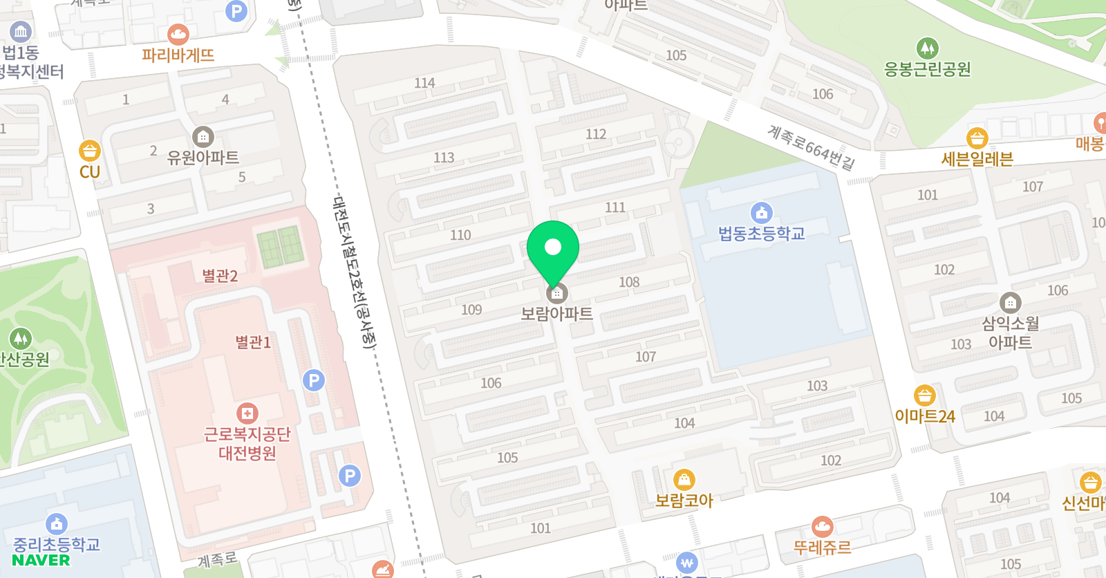 최선생 국어 위치