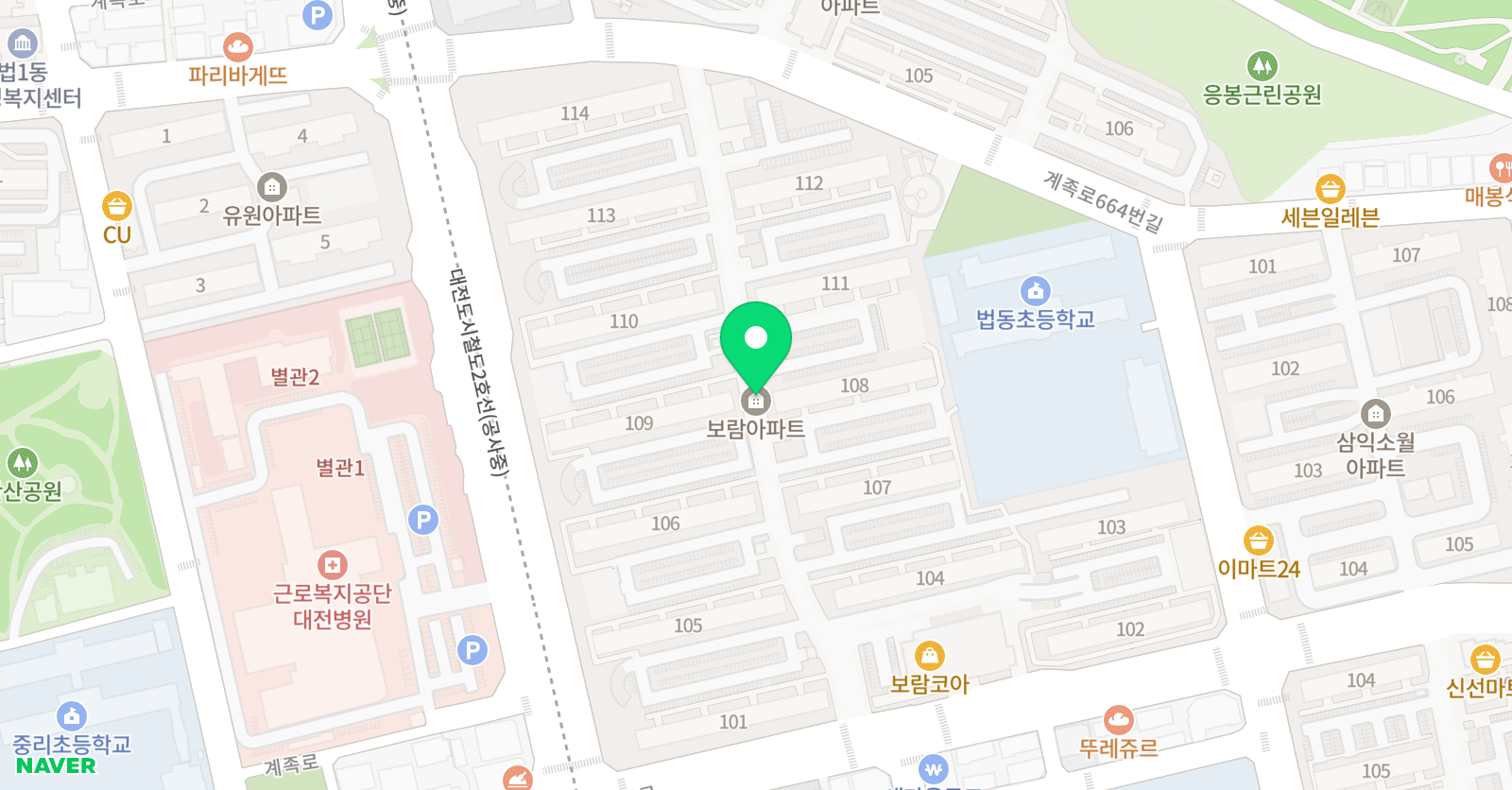 영프레이즈 피아노학원 위치