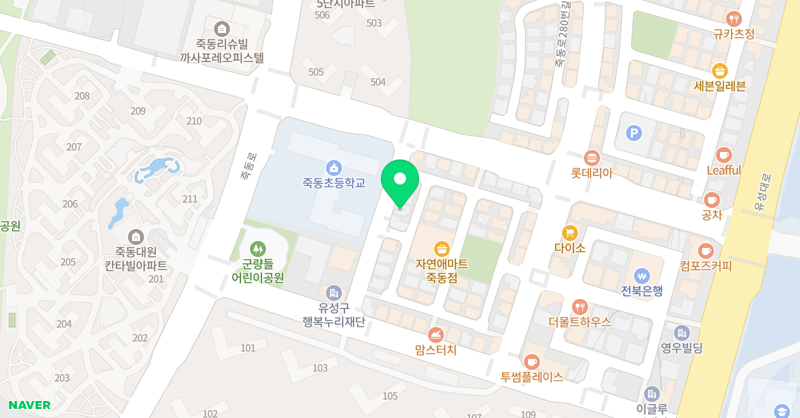 클랑 음악학원 위치