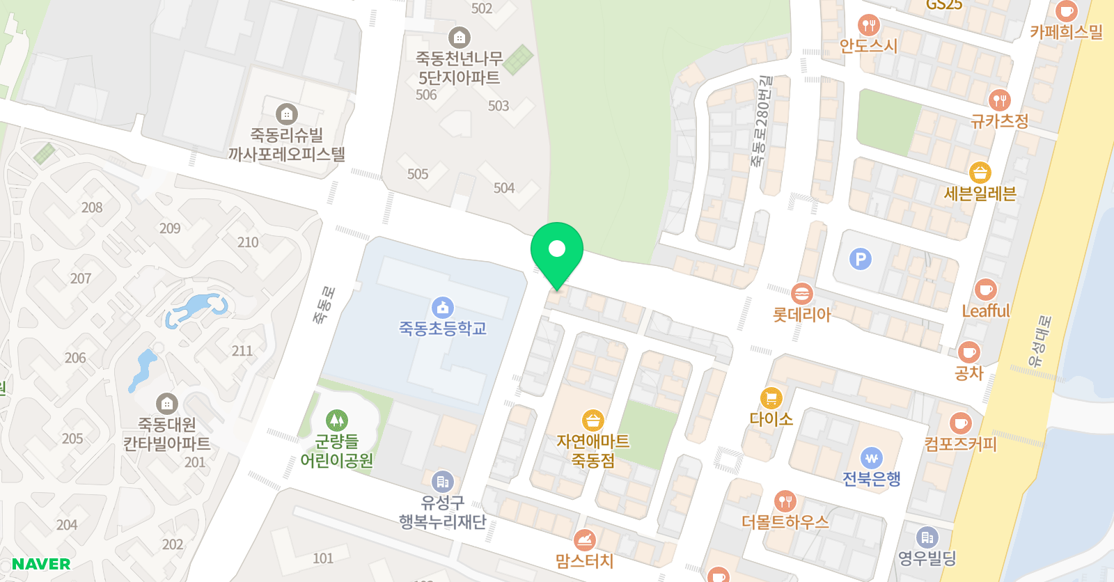 양쌤 영어 위치