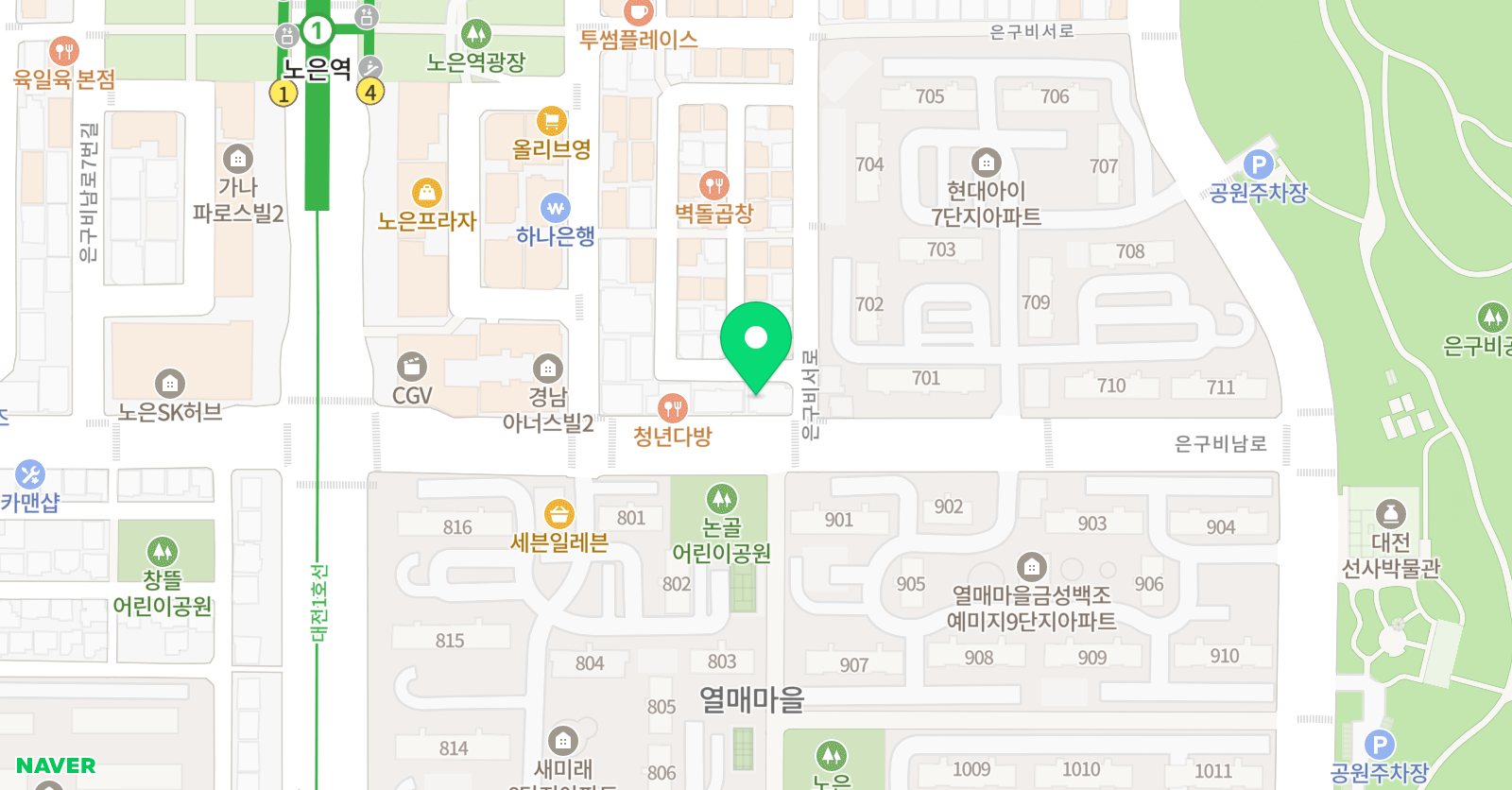 TIA 태권도 위치