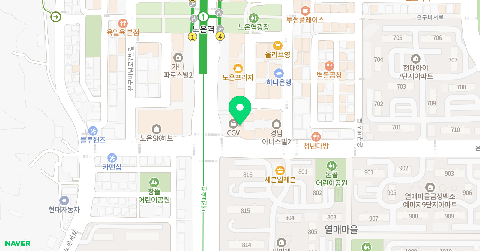 이루다 태권도&줄넘기 클럽 위치