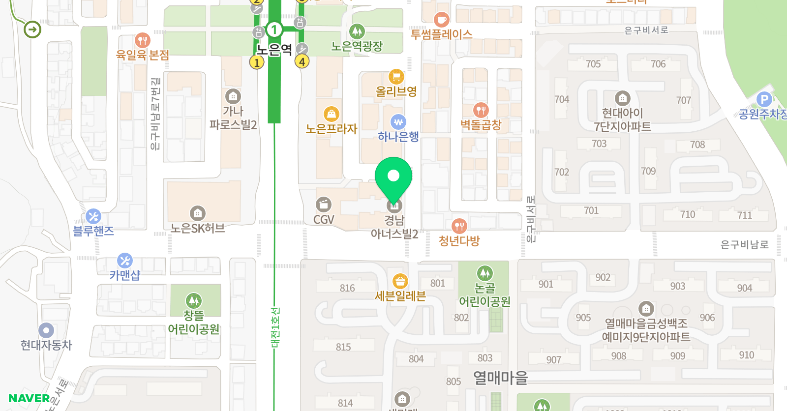 이앤엠 스터디 위치