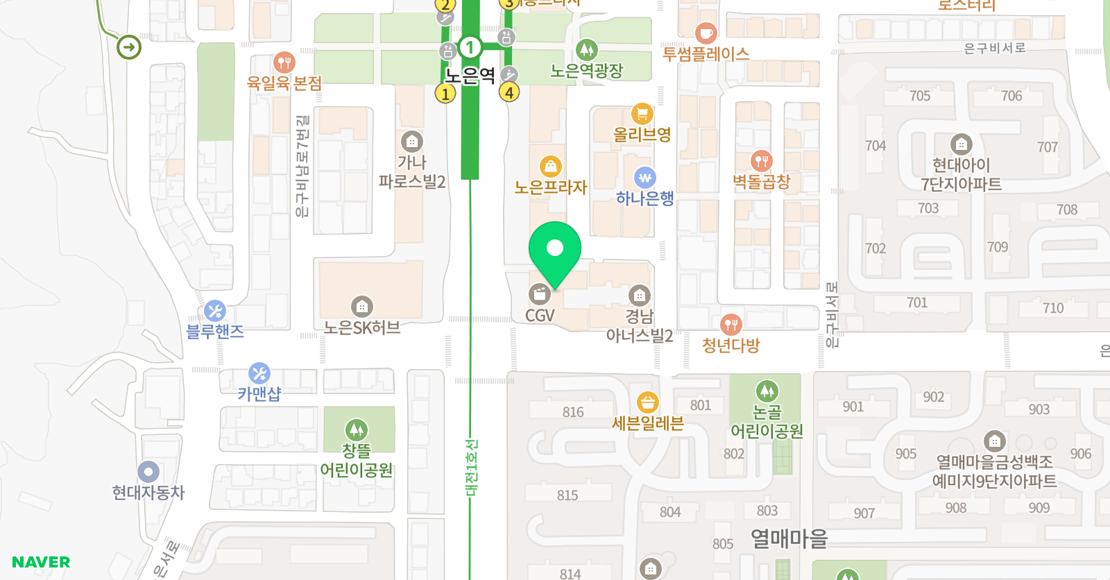 리드인 꿈닮점 위치